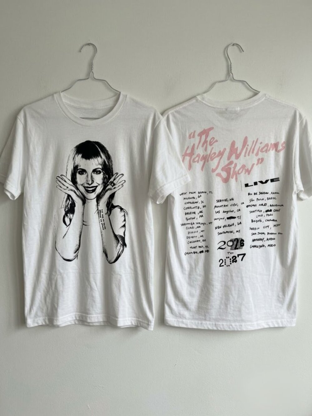The Hayley Williams Show Tour 2026 T-shirt Reprint